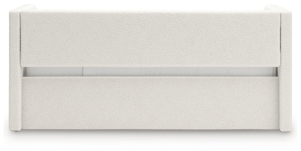 Cama de día tapizada individual Arloster