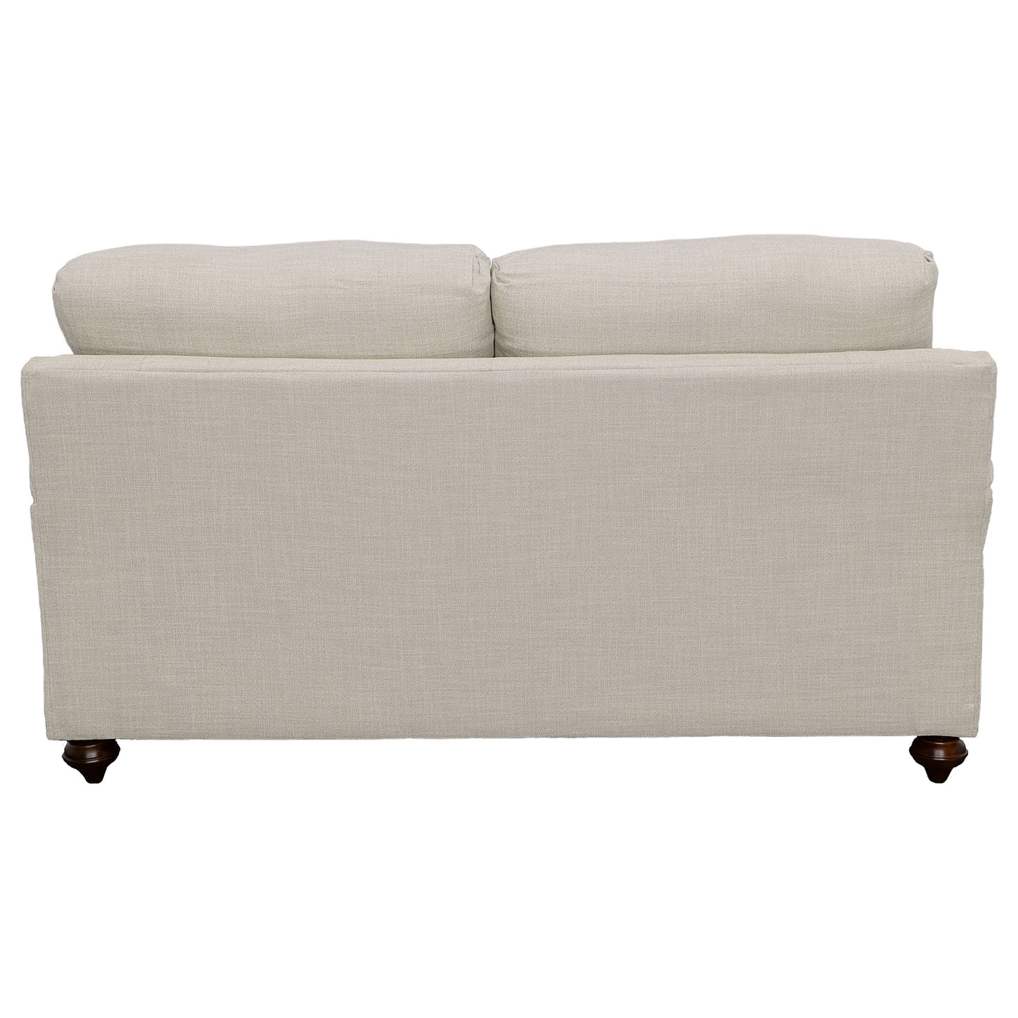 Conjunto de sofá tapizado Glenn de 2 piezas en gris claro y azul