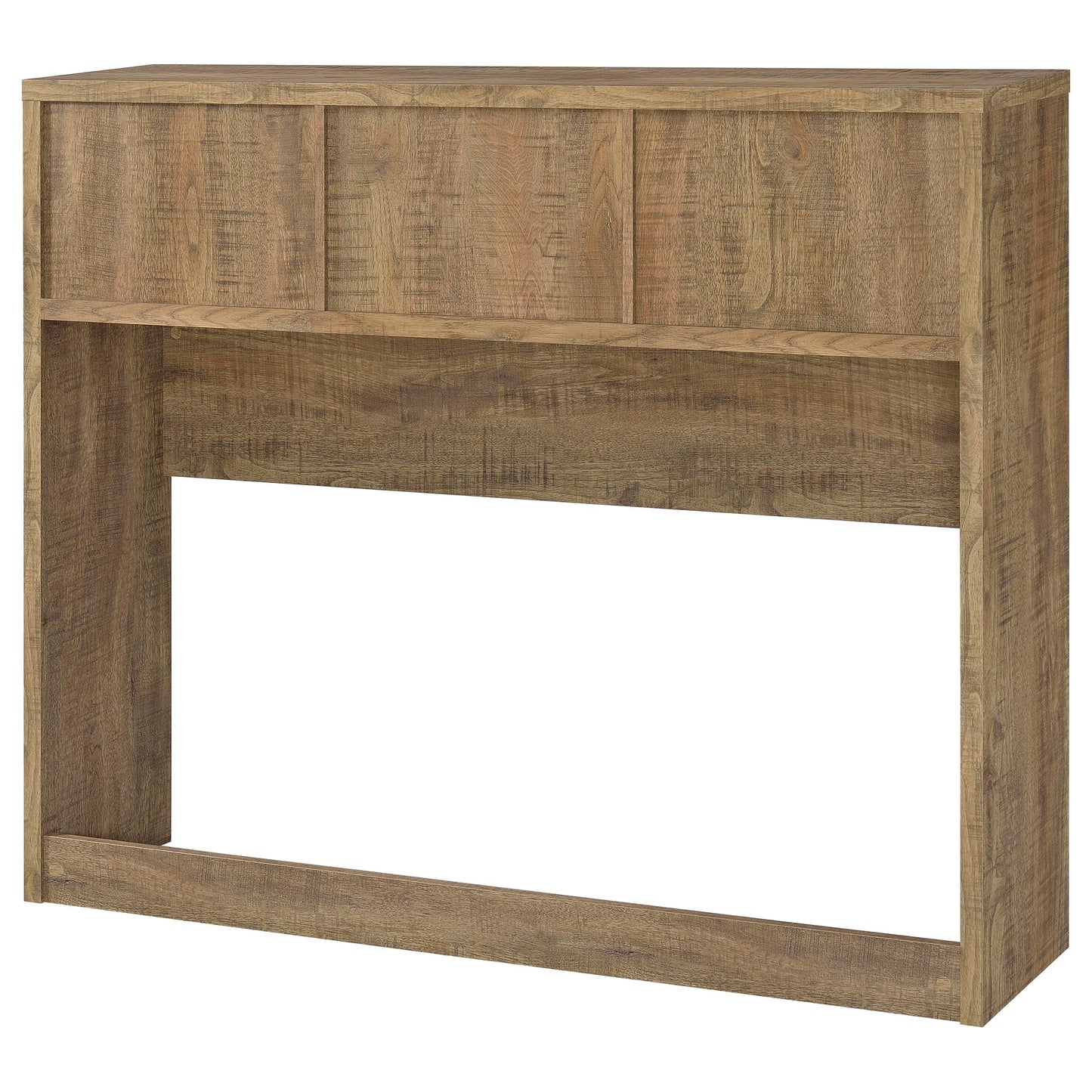 Juego de dormitorio Westpark de 3 piezas con cabecero y librería tamaño queen, color mango