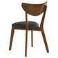 Jedda Wood Dining Side Chair Dark Walnut (Set of 2)