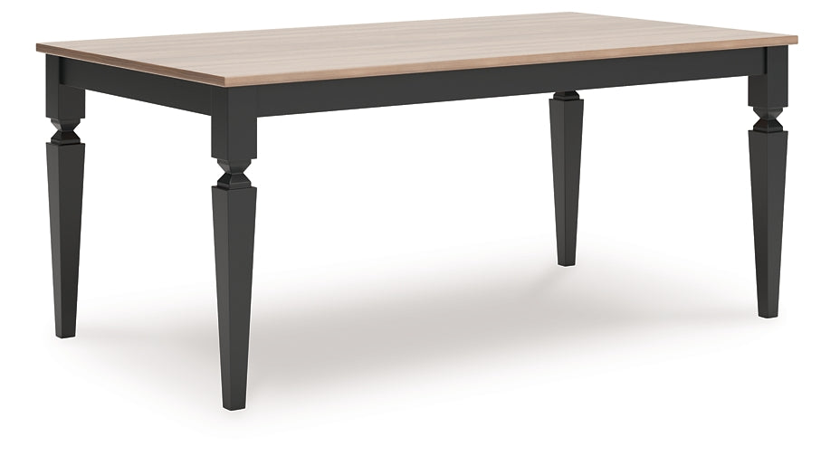 Mesa de comedor rectangular Brenkerton