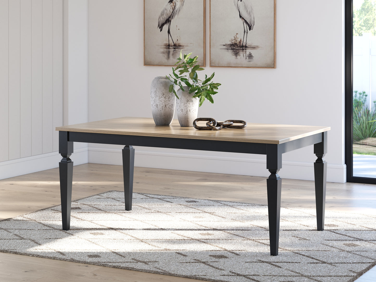 Mesa de comedor rectangular Brenkerton