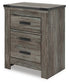 Frandern Two Drawer Night Stand
