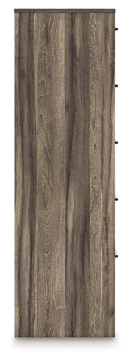 Cómoda de cinco cajones Elbrim