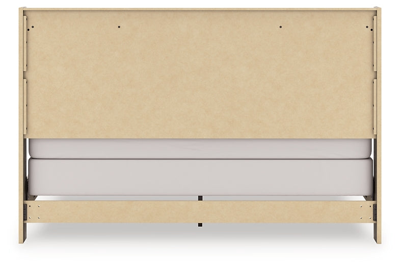 Cama King con paneles Elbrim