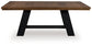 Mesa extensible de comedor Greddinton