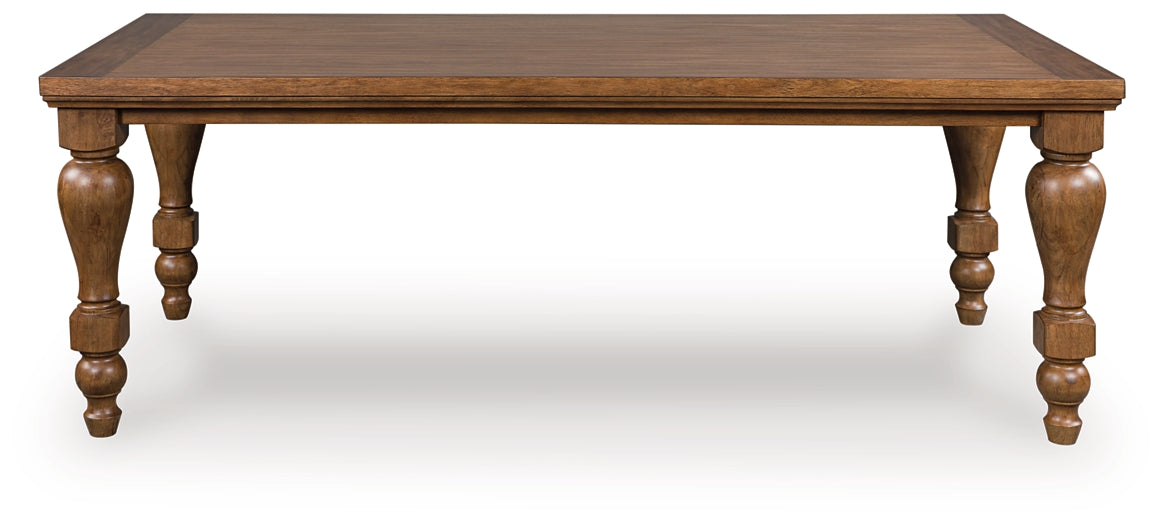 Mesa de comedor rectangular Greddinton