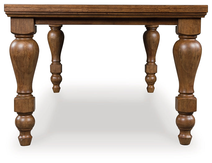 Mesa de comedor rectangular Greddinton
