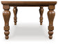 Mesa de comedor rectangular Greddinton