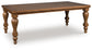 Mesa de comedor rectangular Greddinton