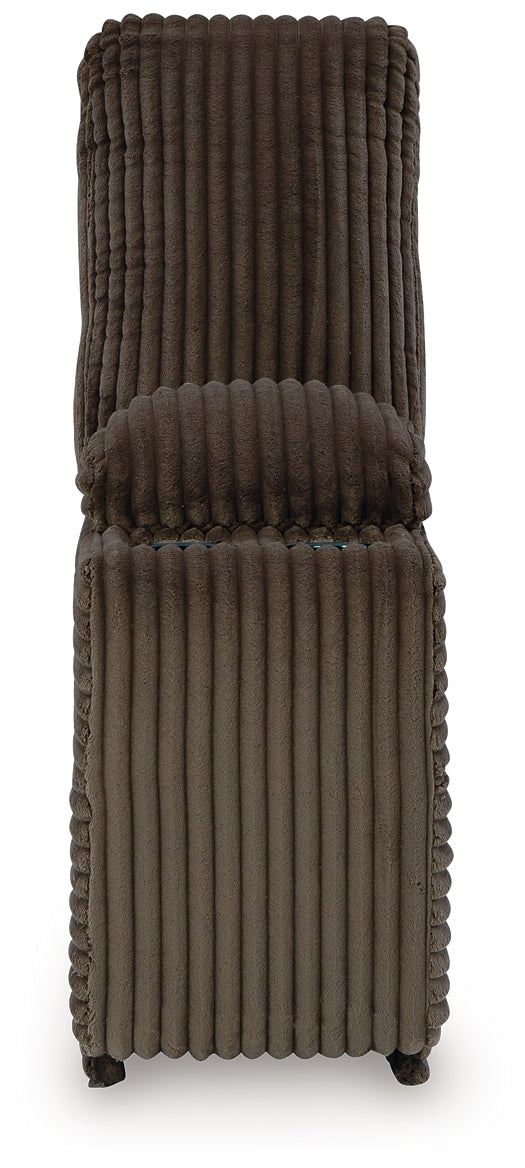 Seccional reclinable de 4 piezas de primer nivel con chaise longue