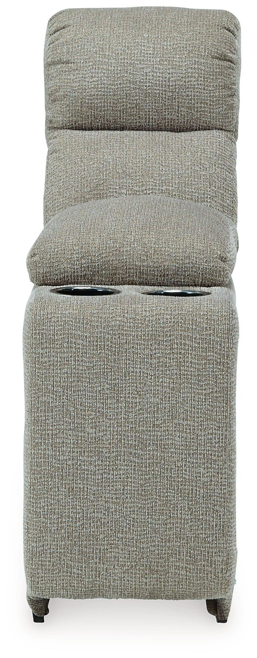 Colleyville - Seccional reclinable eléctrico de 7 piezas con chaise longue