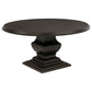 Twyla 5-piece Round Wood Dining Room Table Set Dark Cocoa