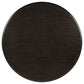 Twyla 5-piece Round Wood Dining Room Table Set Dark Cocoa
