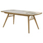 Croyden 73-inch Rectangular Dining Table Weathered Natural