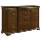 Garland 4-piece Eastern King Bedroom Set Brown Cherry