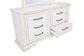 McKinney 6-drawer Bedroom Dresser with Mirror Vintage White