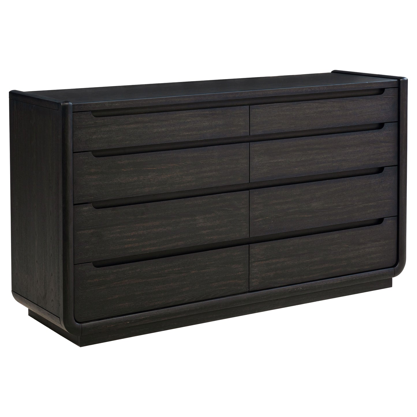 Leandro 8-drawer Bedroom Dresser Cabinet Burnished Black