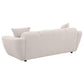 Destino 2-piece Chenille Splayed Arm Sofa Set Greige