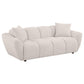 Destino 2-piece Chenille Splayed Arm Sofa Set Greige