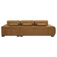 Helenia Upholstered Sectional Chaise Sofa Amber