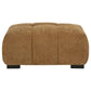 Helenia Upholstered Rectangular Ottoman Ember