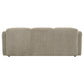 Dorset Fabric Upholstered Round Track Arm Sofa Brown