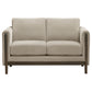 Islington 3-piece Upholstered Panel Arm Sofa Set Taupe