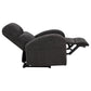 Grant Fabric Upholstered Power Recliner Chair Charcoal Grey