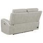 Brickston Triple Power Reclining Loveseat Grey