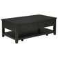 Payne 48-inch Mobile Lift Top Coffee Table Distressed Java