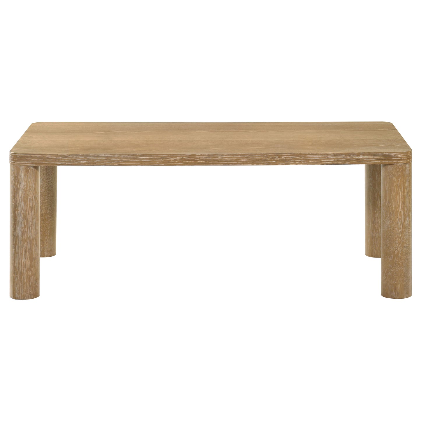 Castlewood 2-piece Cocktail Coffee Table Set Washed Oak