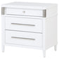Gracemont 3-drawer Bedroom Nightstand Bedside Table White