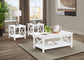 Skyview 3-piece Rectangular Lift Top Coffee Table Set White