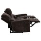 Navarro 2-piece Upholstered Reclining Sofa Set Dark Brown