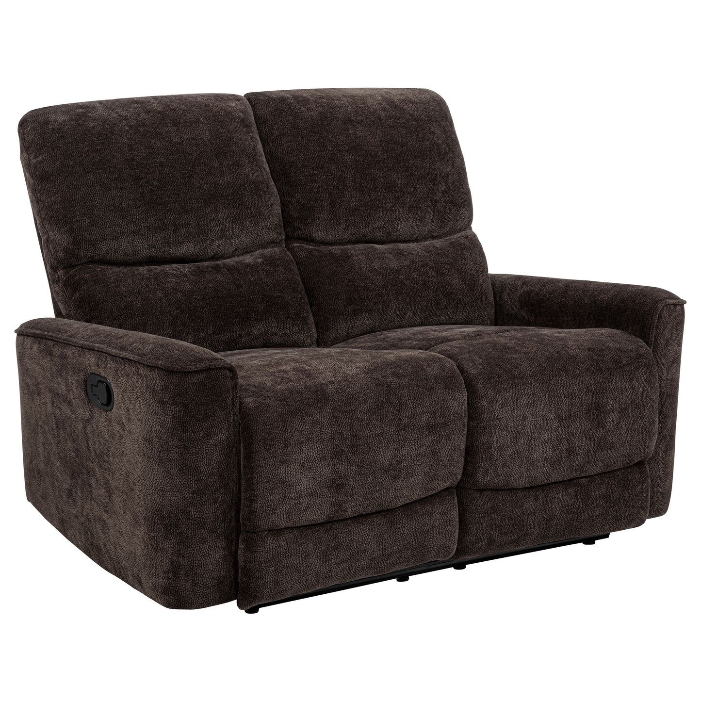 Navarro 3-piece Upholstered Reclining Sofa Set Dark Brown