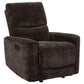 Navarro 3-piece Upholstered Reclining Sofa Set Dark Brown