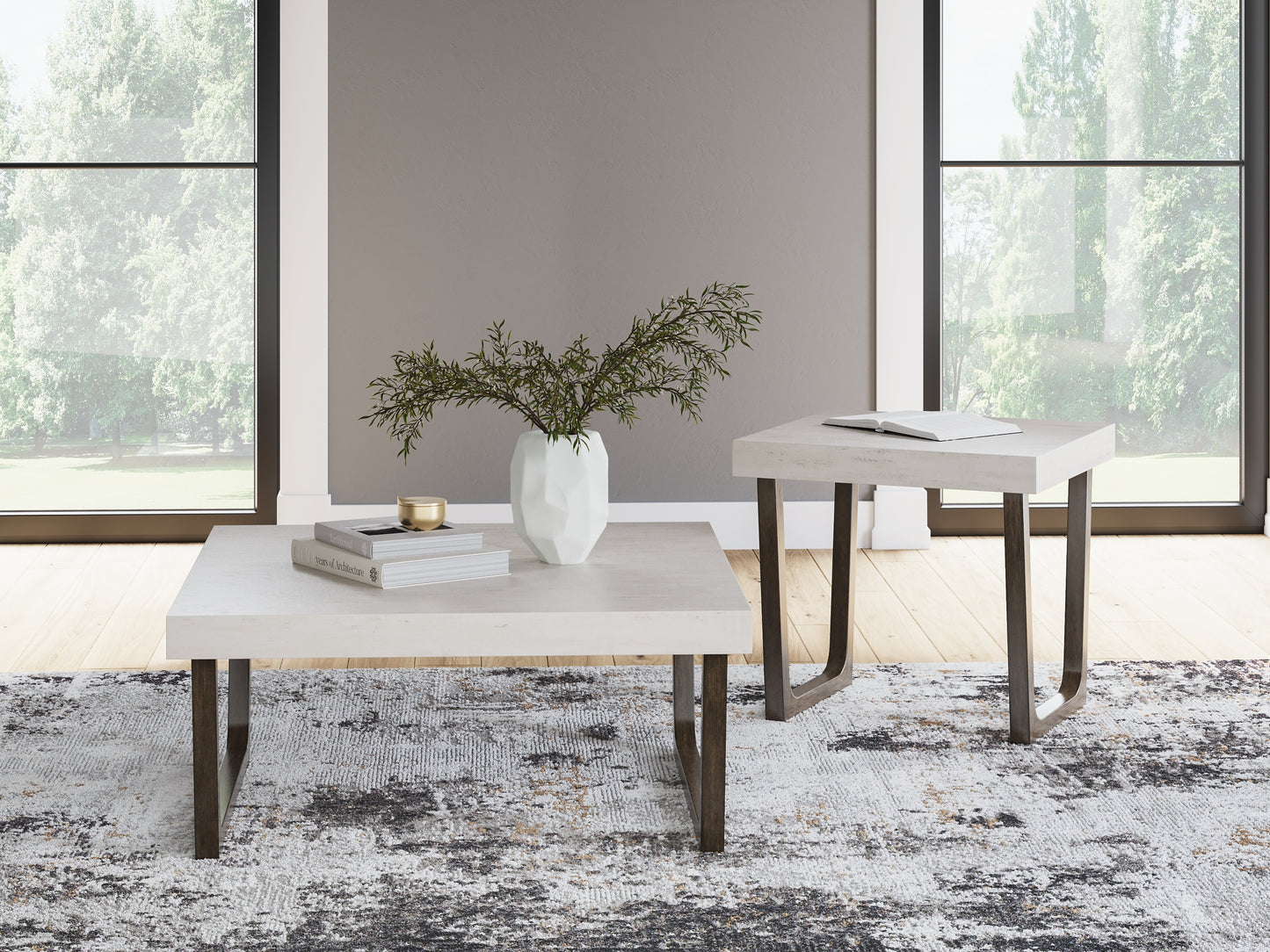 Juego de mesa auxiliar Westenfort (2 piezas)