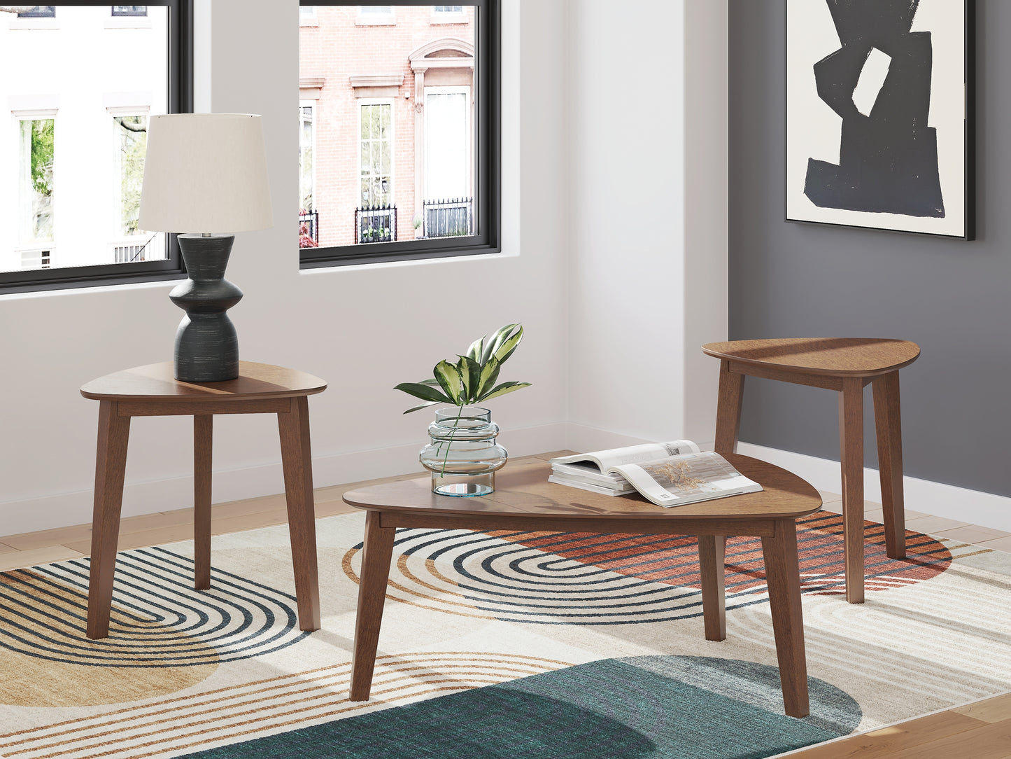 Juego de mesa auxiliar Lyncott (3 piezas)