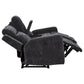 Kennett Chenille Upholstered Power Reclining Loveseat Grey