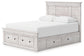 Makidern Queen Panel Storage Bed