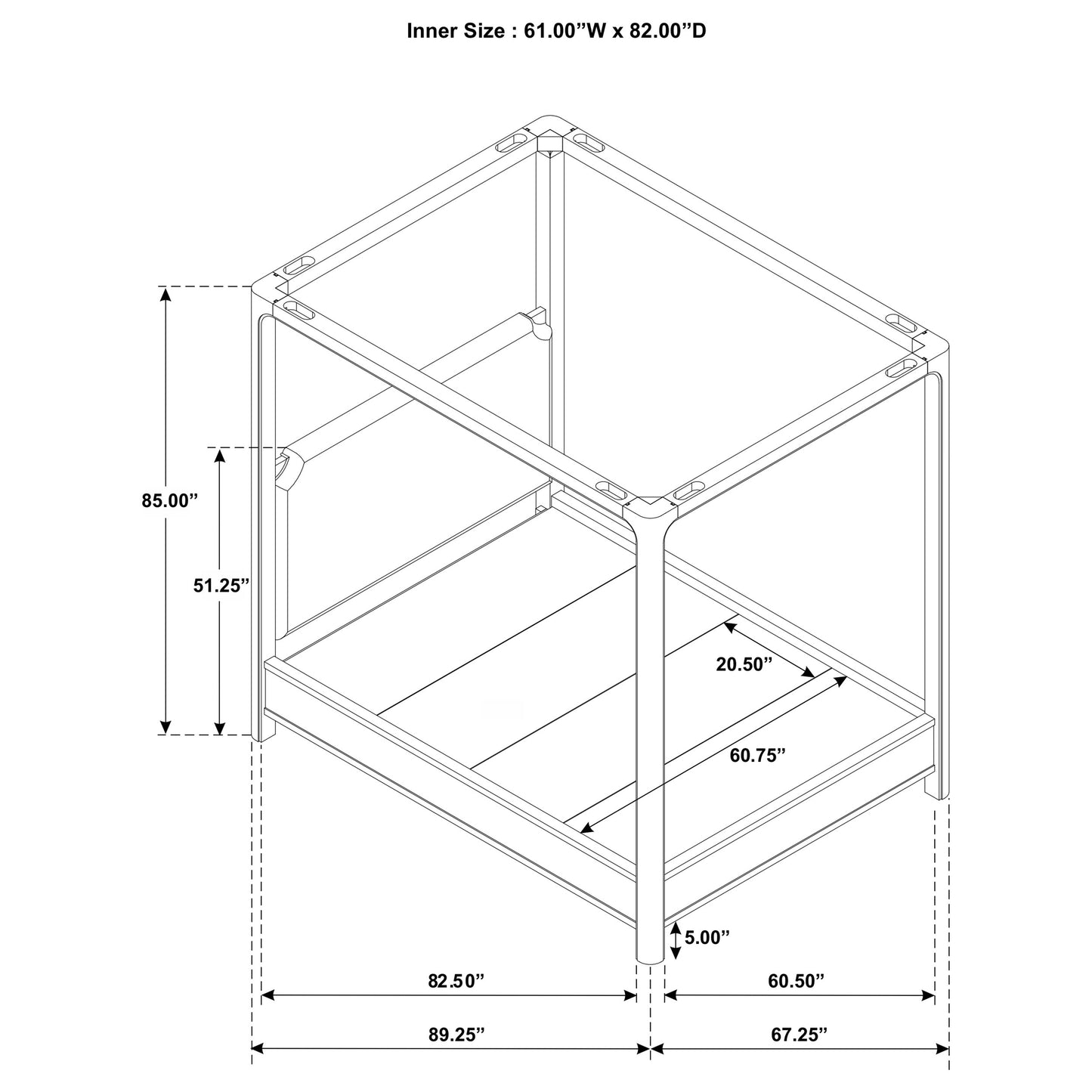 Solano 5-piece Queen Bedroom Set Weathered Mango