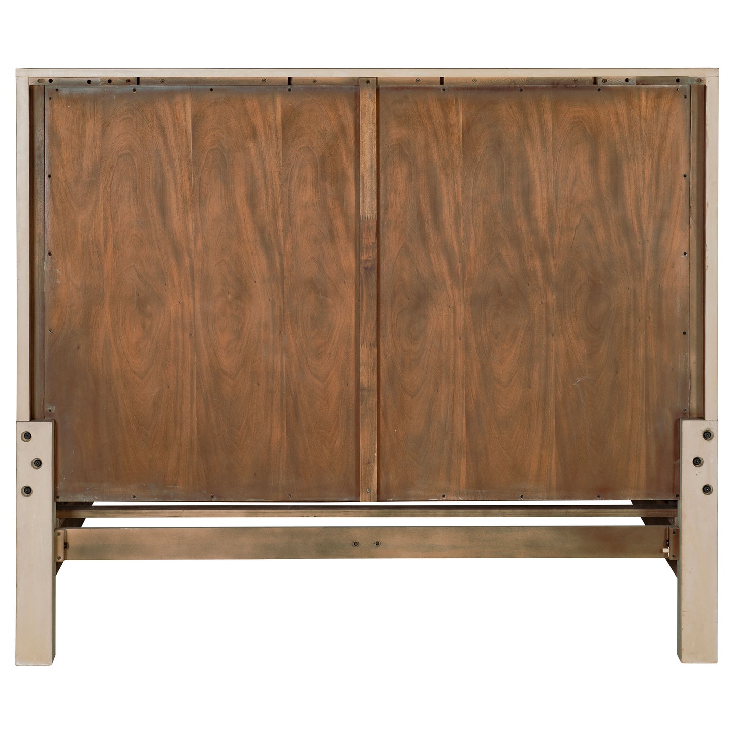 Solano 56-inch Queen Panel Bed Weathered Mango
