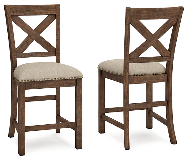 Moriville Upholstered Barstool (2/CN)
