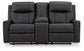 Mackmenville DBL Rec Loveseat w/Console