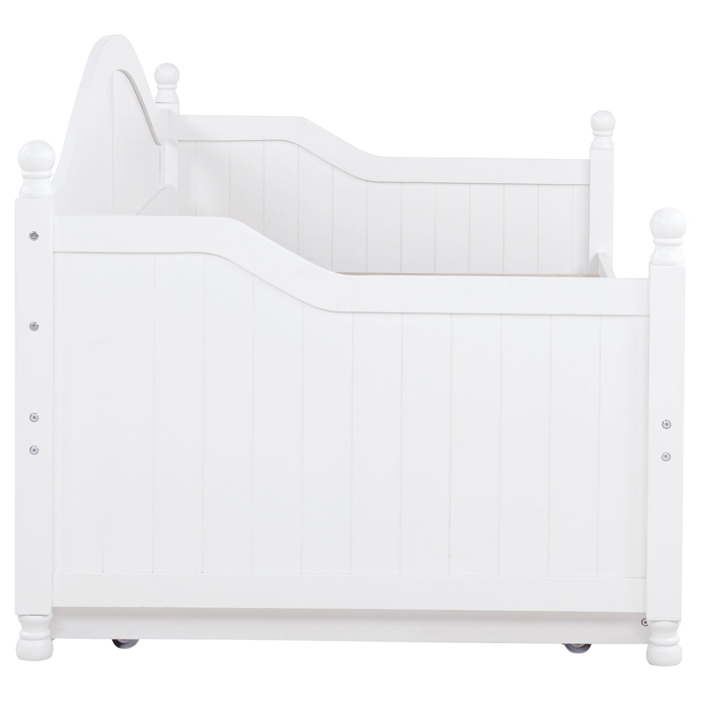 Cama nido individual Julie Ann Wood en color blanco