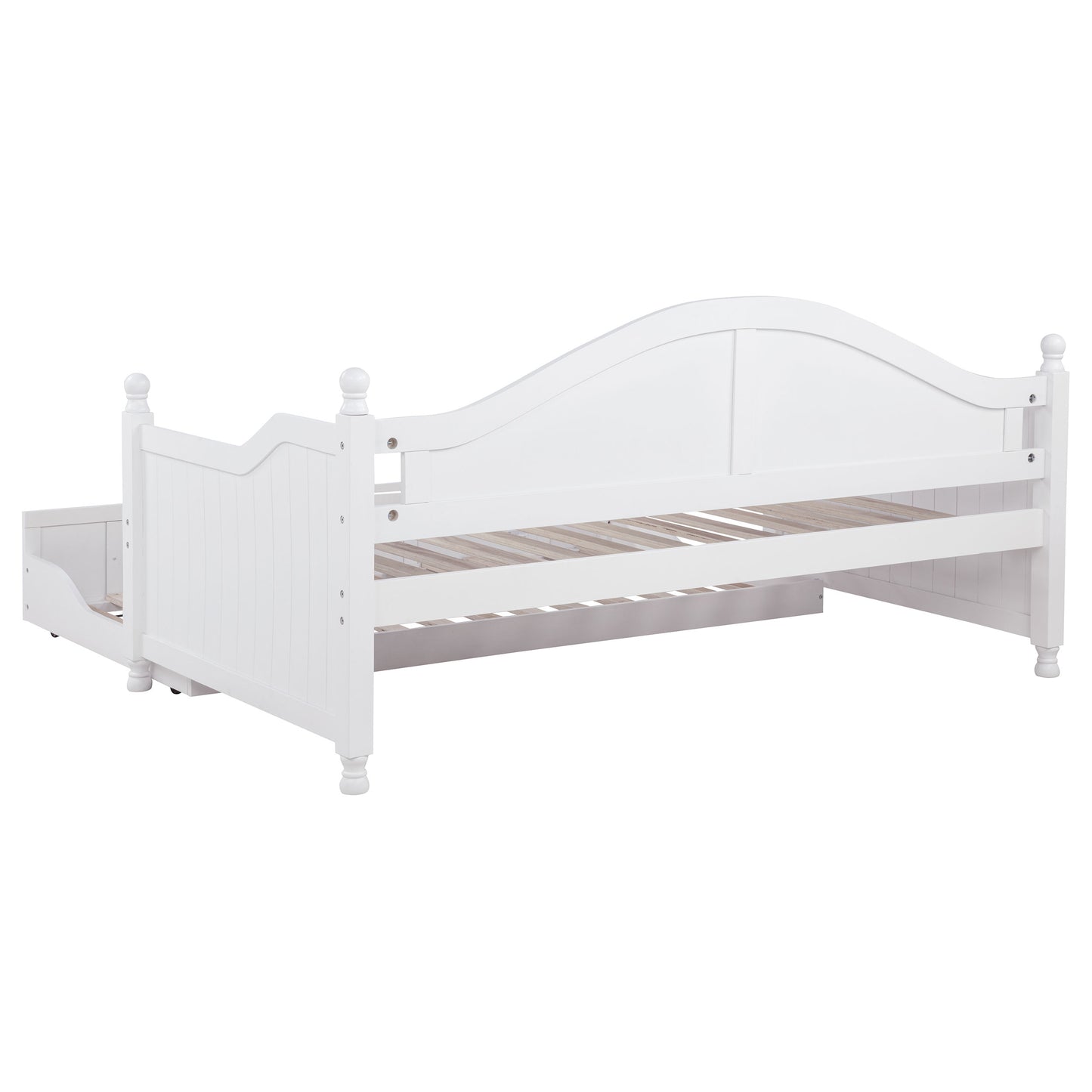 Cama nido individual Julie Ann Wood en color blanco