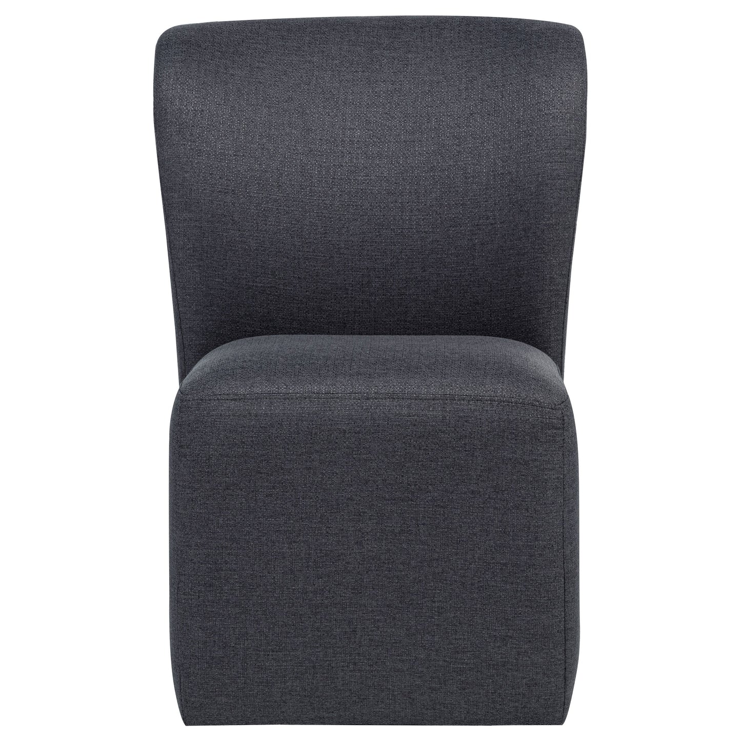Jaelynn Upholstered Parsons Dining Side Chair Charcoal (Set of 2)