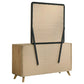 Bennett 6-drawer Bedroom Dresser and Mirror Set Light Oak