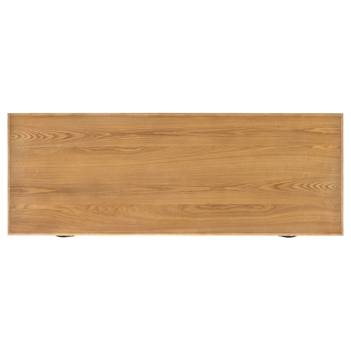 Roldan 69-inch 4-drawer Computer Desk with File Drawer Light Ash